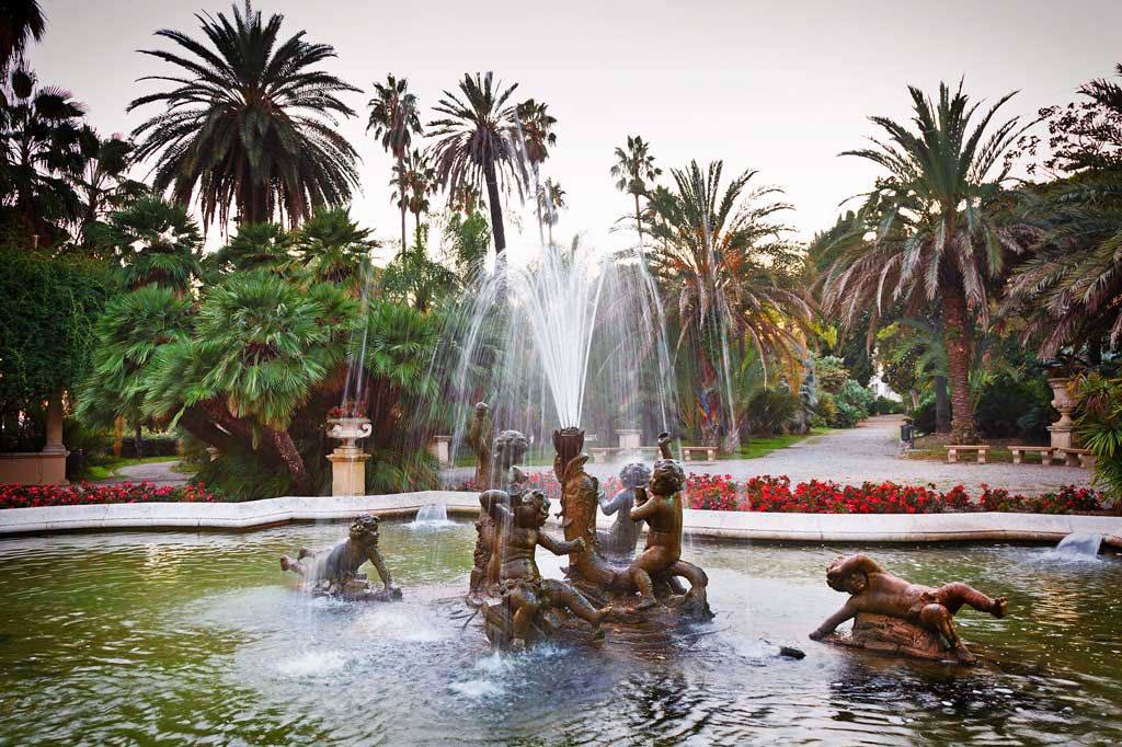 Fontana degli angeli Villa Ormond Sanremo