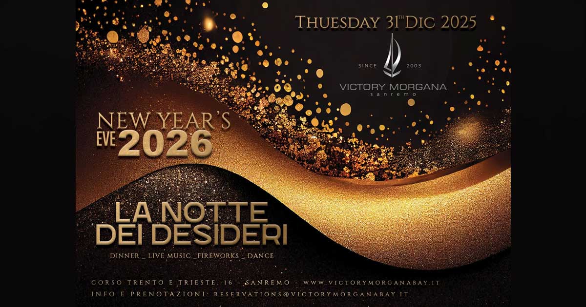 New Year’s Eve 2026 Victory Morgana Bay