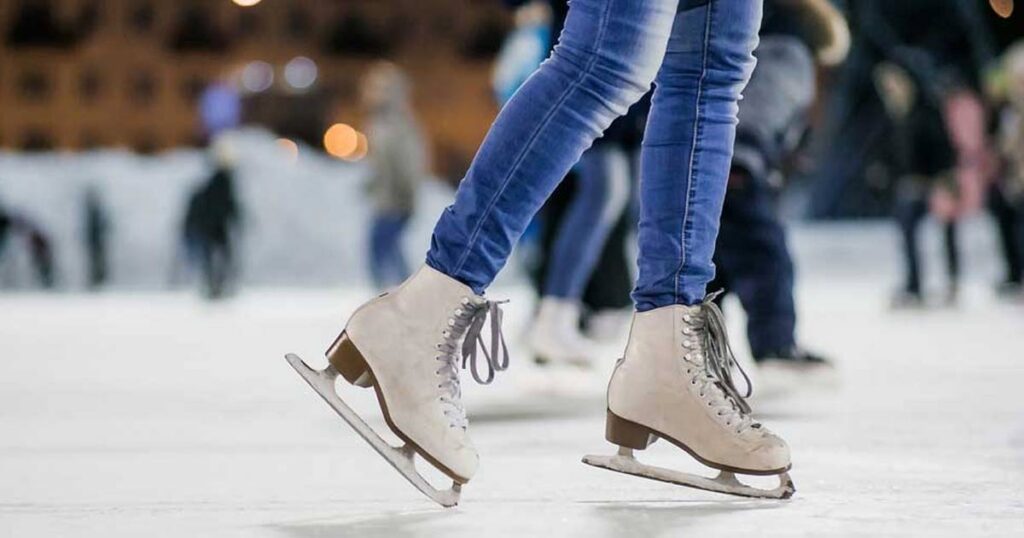 Pista di pattinaggio sul ghiaccio a Sanremo