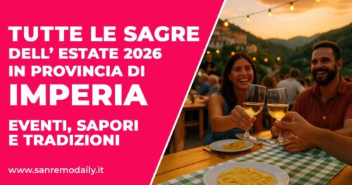 Tutte le sagre dell’estate 2026 in provincia di Imperia: eventi, sapori e tradizioni