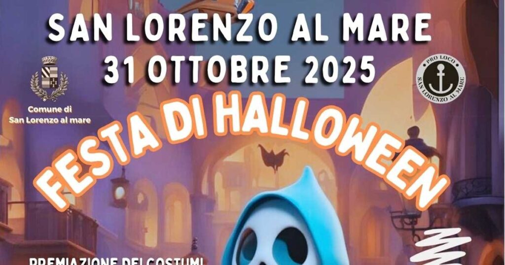 halloween 2025 a san lorenzo al mare