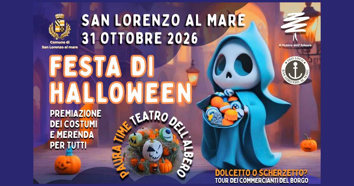 Halloween a San Lorenzo al mare
