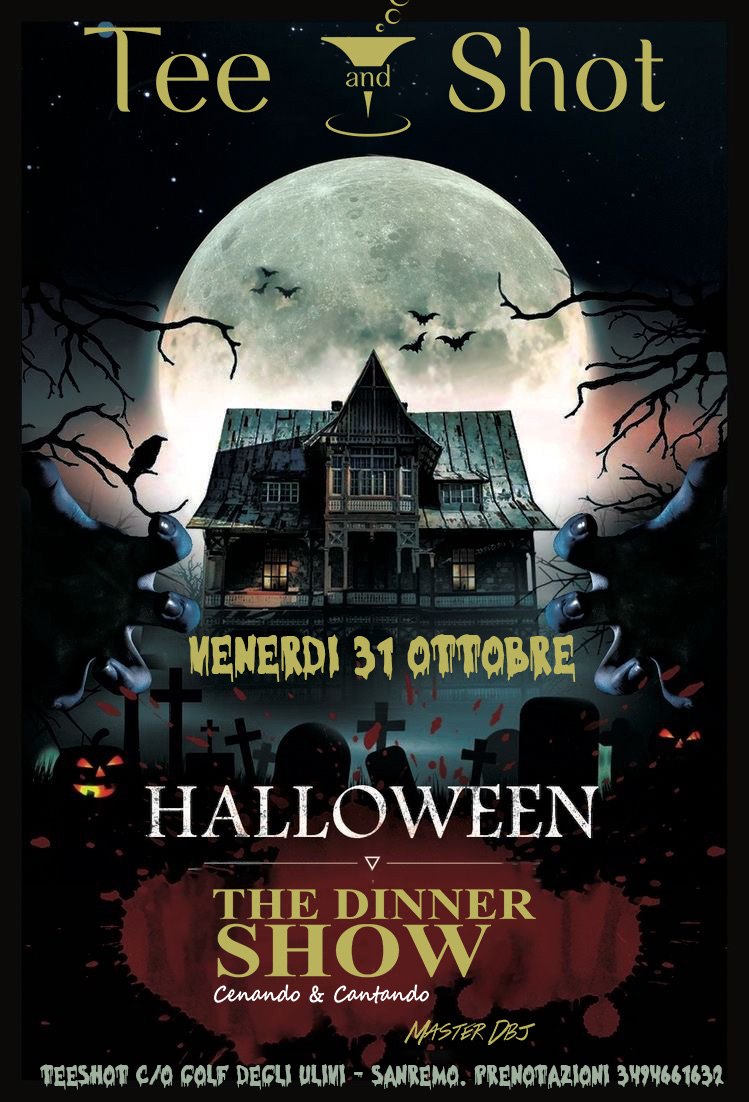 locandina the dinner show halloween edition
