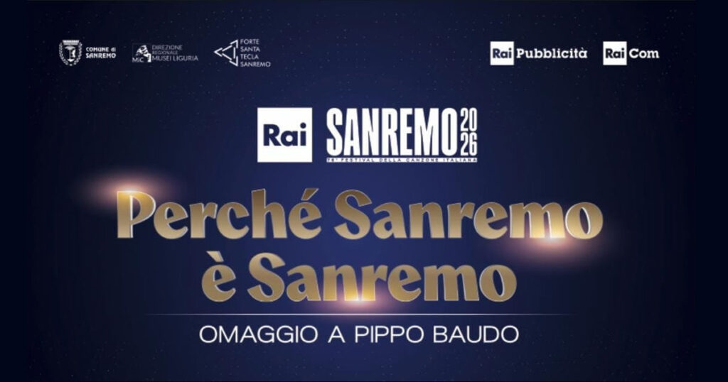 Perchè Sanremo è Sanremo – mostra fotografica omaggio a Pippo Baudo