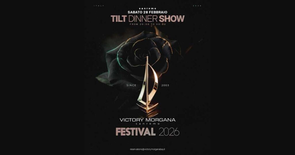 Tilt Dinner Show Victory Morgana Sanremo