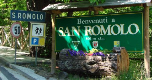 Percorso di trekking da Sanremo a San Romolo